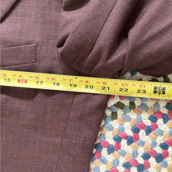 TRUSSINI Linea Nuova Suit jacket SZ 40R brown Fully Lined men’s - Picture 8 of 16